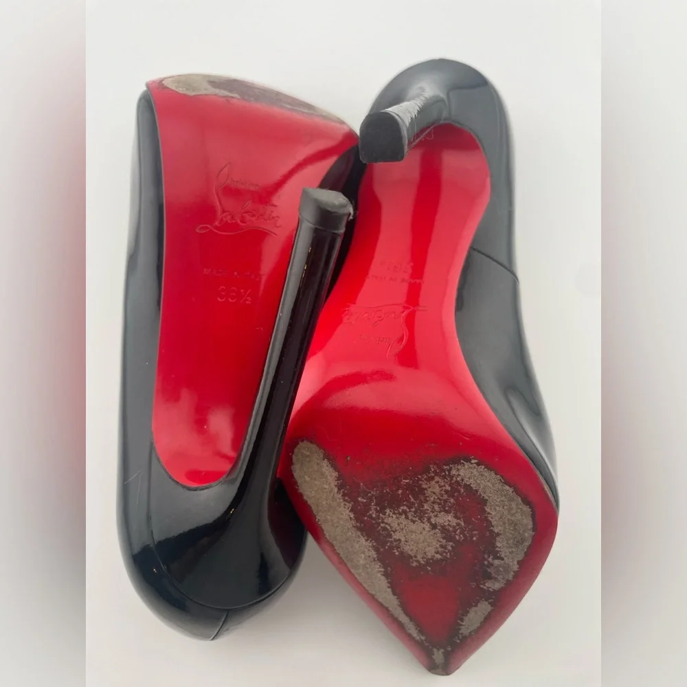 Christian Louboutin Pigalle 120 Patent Pumps 36.5 | Full Set - Picture 6 of 8